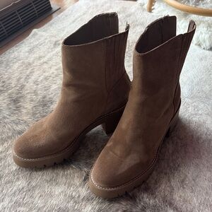 Dolce Vita Chocolate Ankle Booties
